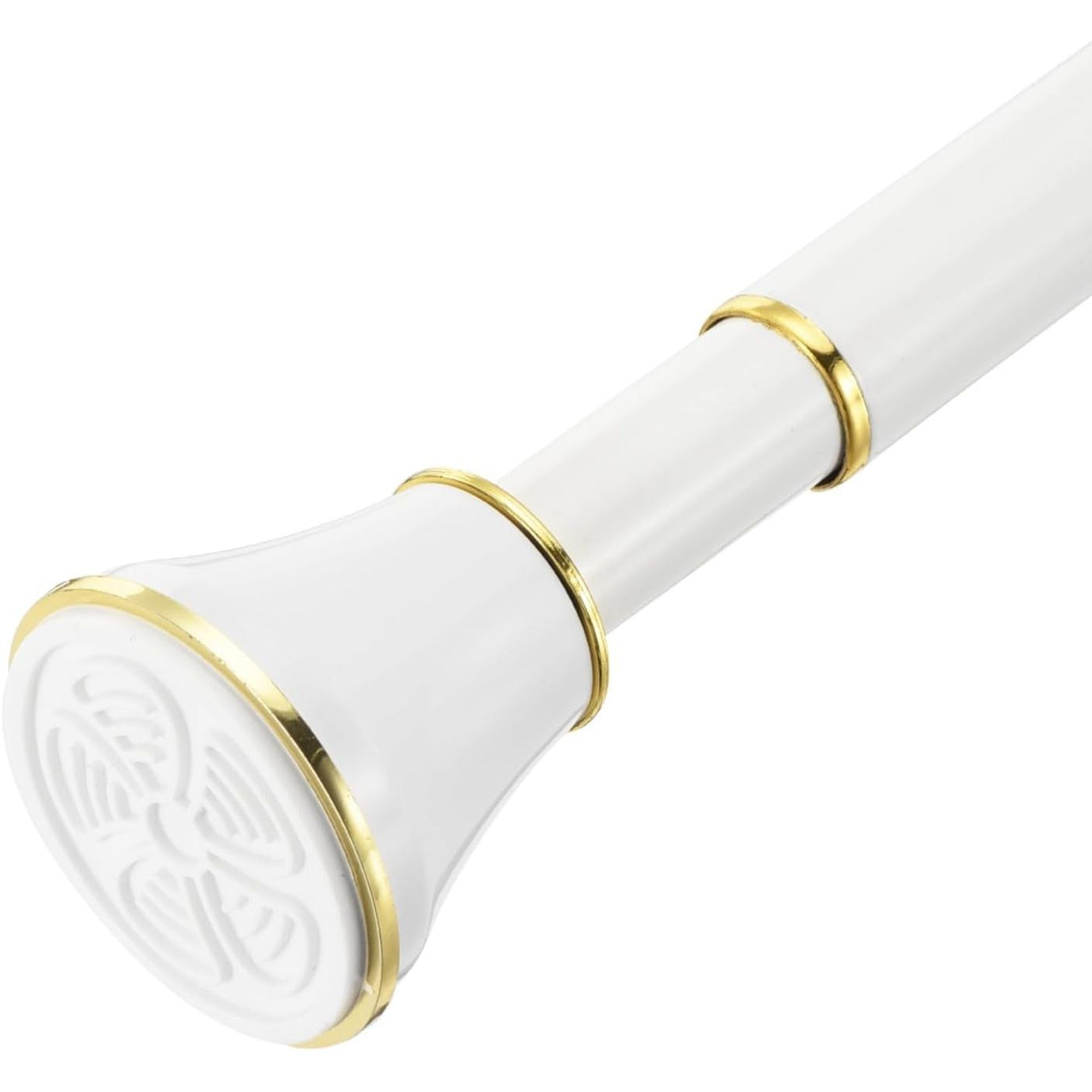 Spring Tension Curtain Rod Adjustable 43-79 Inch Non Slip Stainless Steel