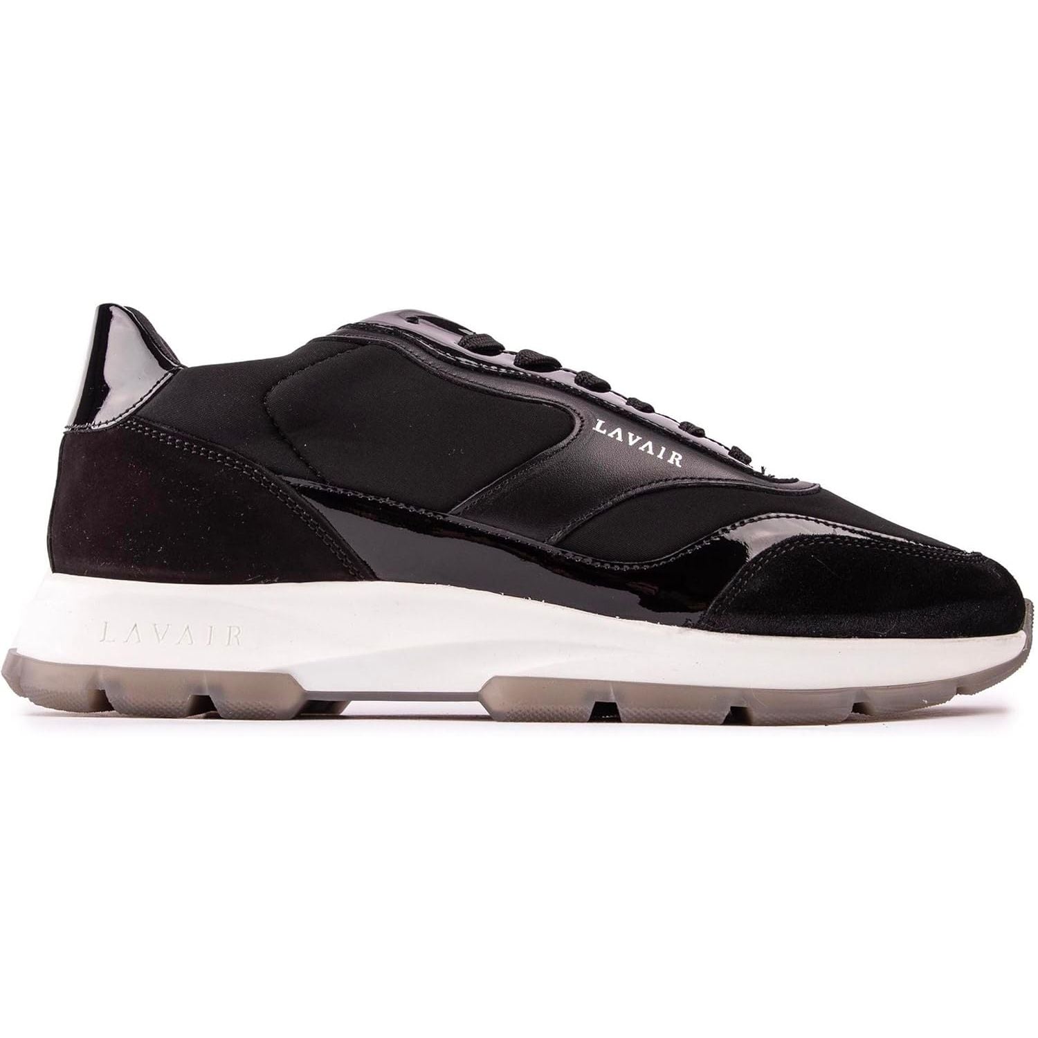 LAVAIR Mens Aequora Casual Trainers Black Size UK 6 / EU 40
