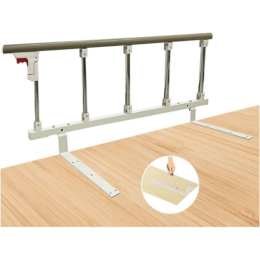 Bed Assist Rail for Elderly Adjustable Safety Bed Rail Support Handle Mybow