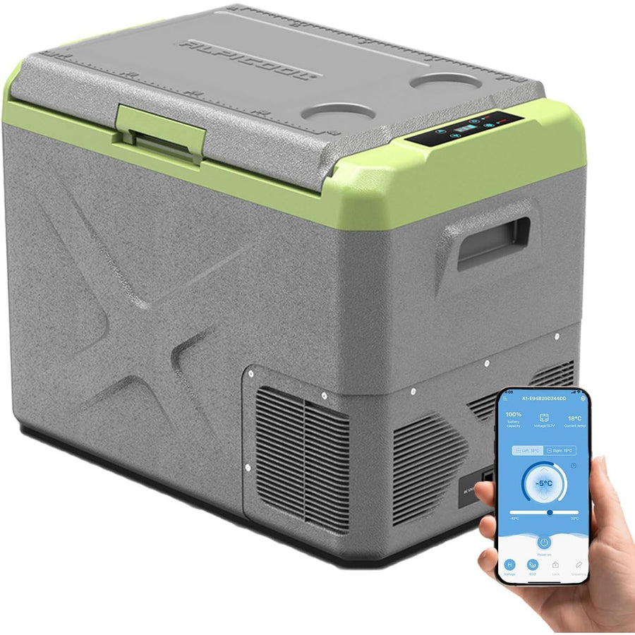 Alpicool X40 40L Car Fridge Freezer, 12/24V Portable Cooler for Camping -20℃