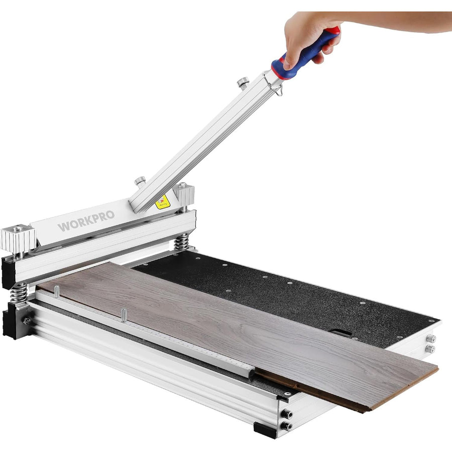 WORKPRO 340mm Laminate Floor Cutter – For Vinyl, LVT, SPC, WPC, Parquet