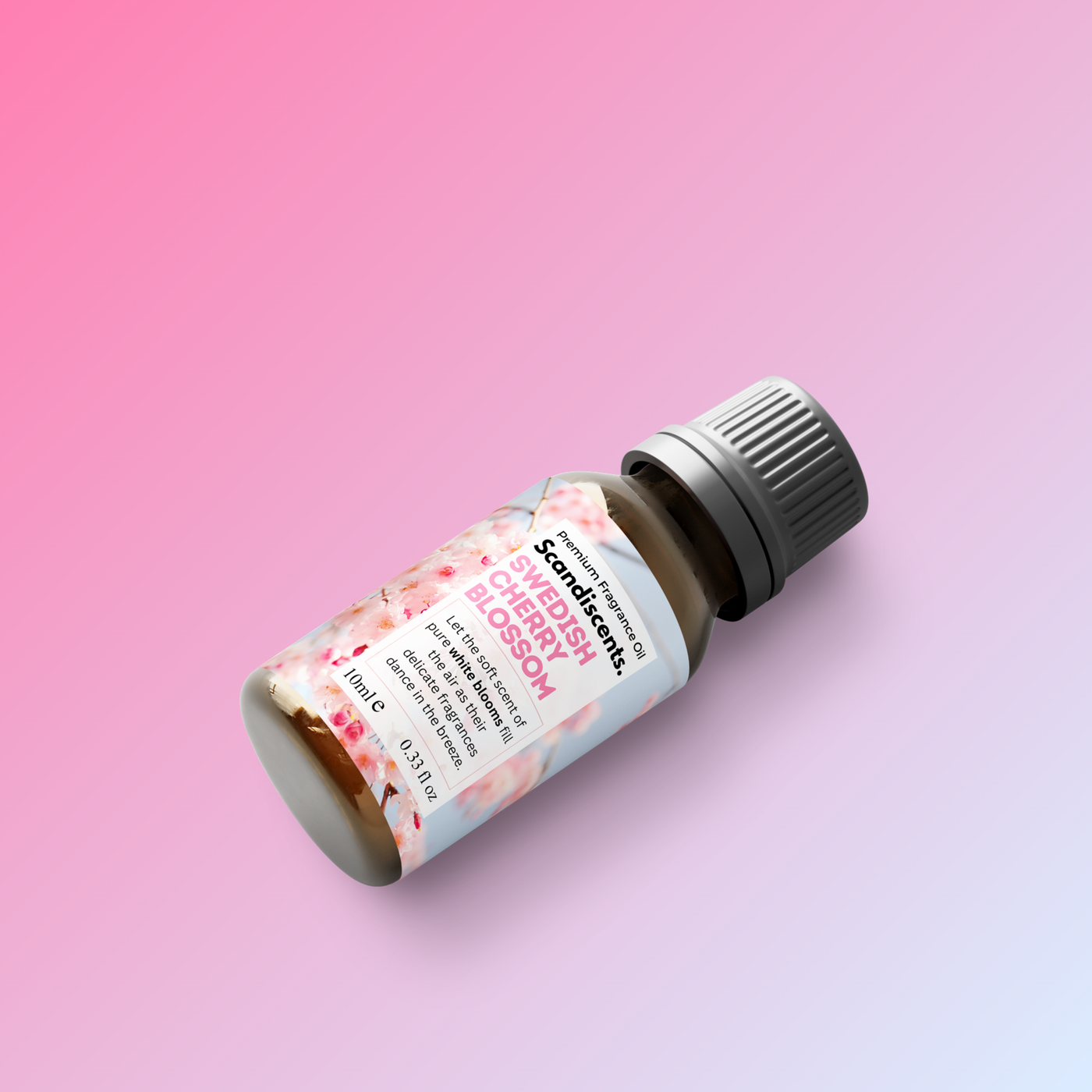 Cherry Blossom Fragrance Oil Sweet Floral Spring Scent Scandiscents 10 ml 0.33 fl oz