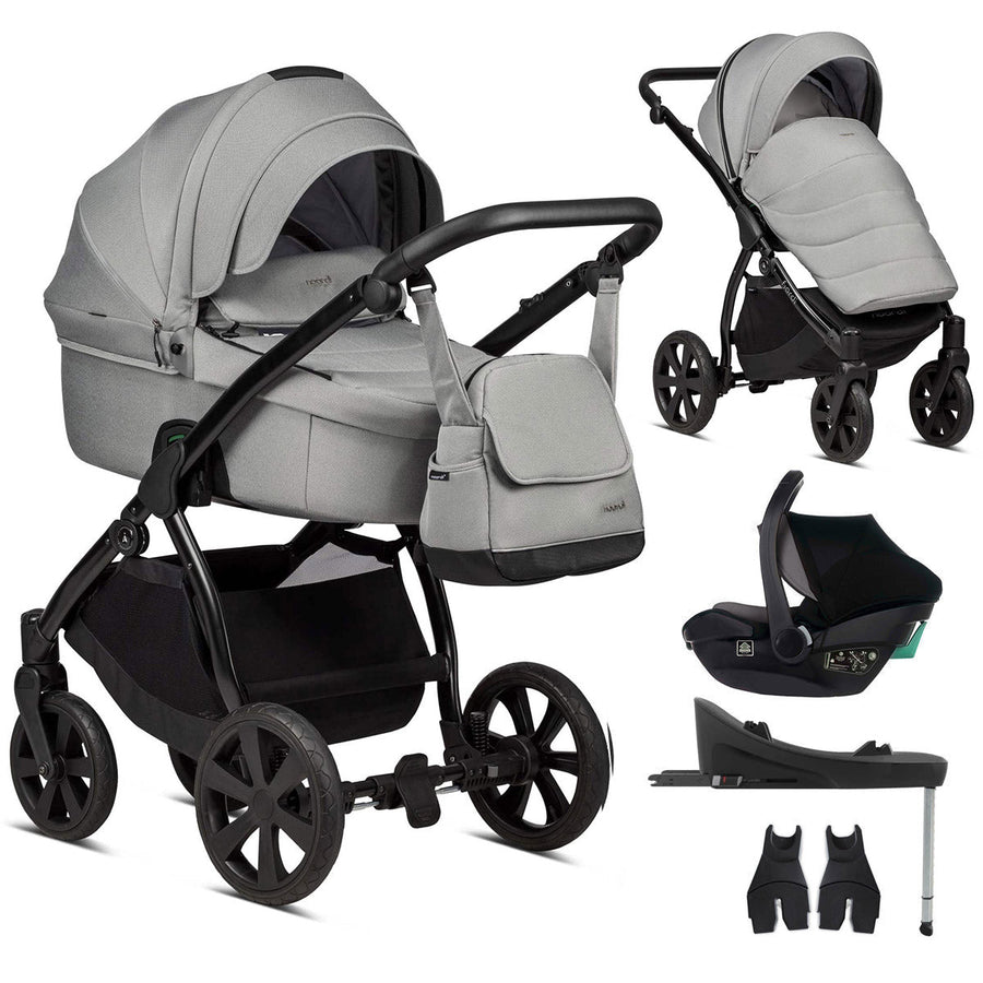 3 in 1 Travel System Pram Pushchair Carrycot Car Seat Noordi Fjordi