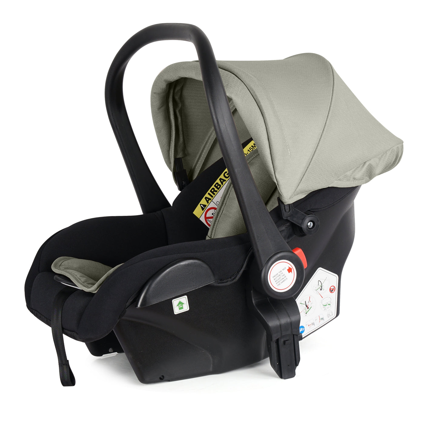 3 in 1 Travel System with Car Seat Pebble Sage Foryourlittleone
