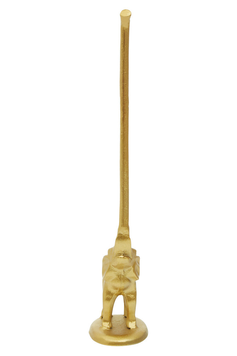 Toilet Roll Holder Gold Elephant Freestanding Bathroom Stand Orsina