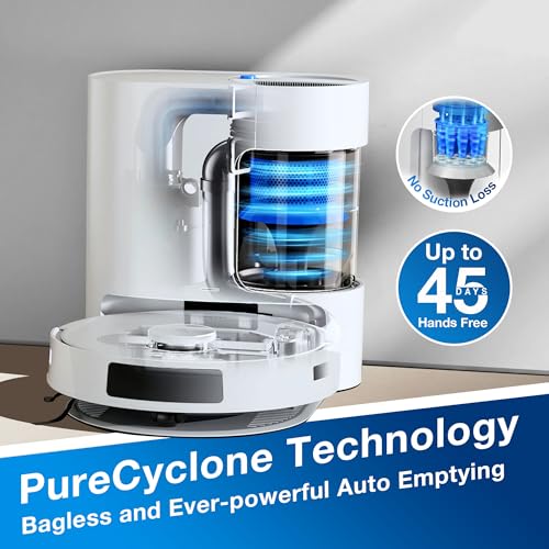 Robot Vacuum Cleaner Mop 8000Pa Self Empty Station ECOVACS DEBOT N20 PLUS