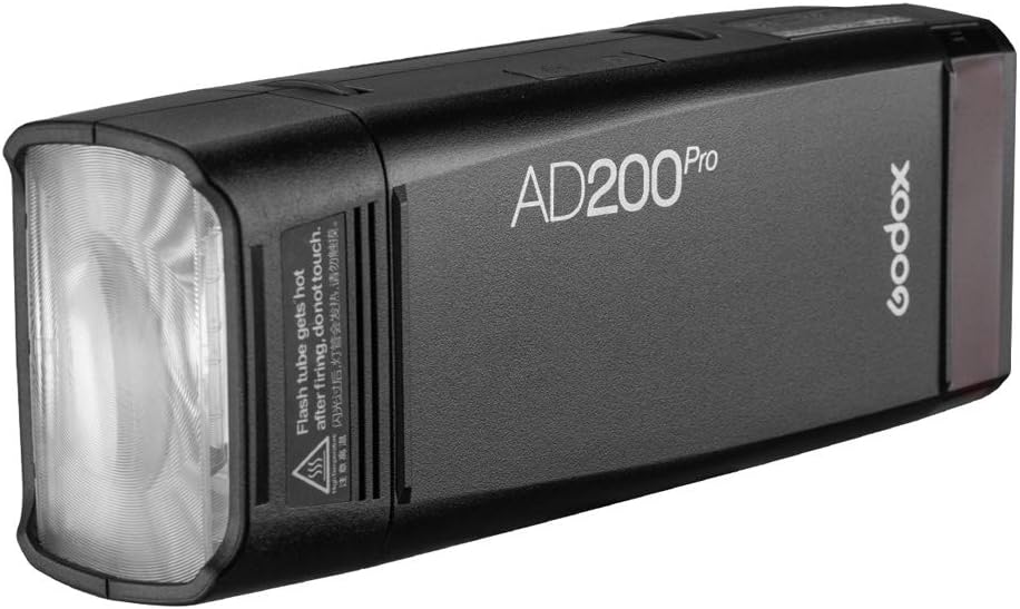Godox AD200Pro Pocket Flash 2.4G TTL Speedlite Strobe 200Ws HSS Lithium Battery