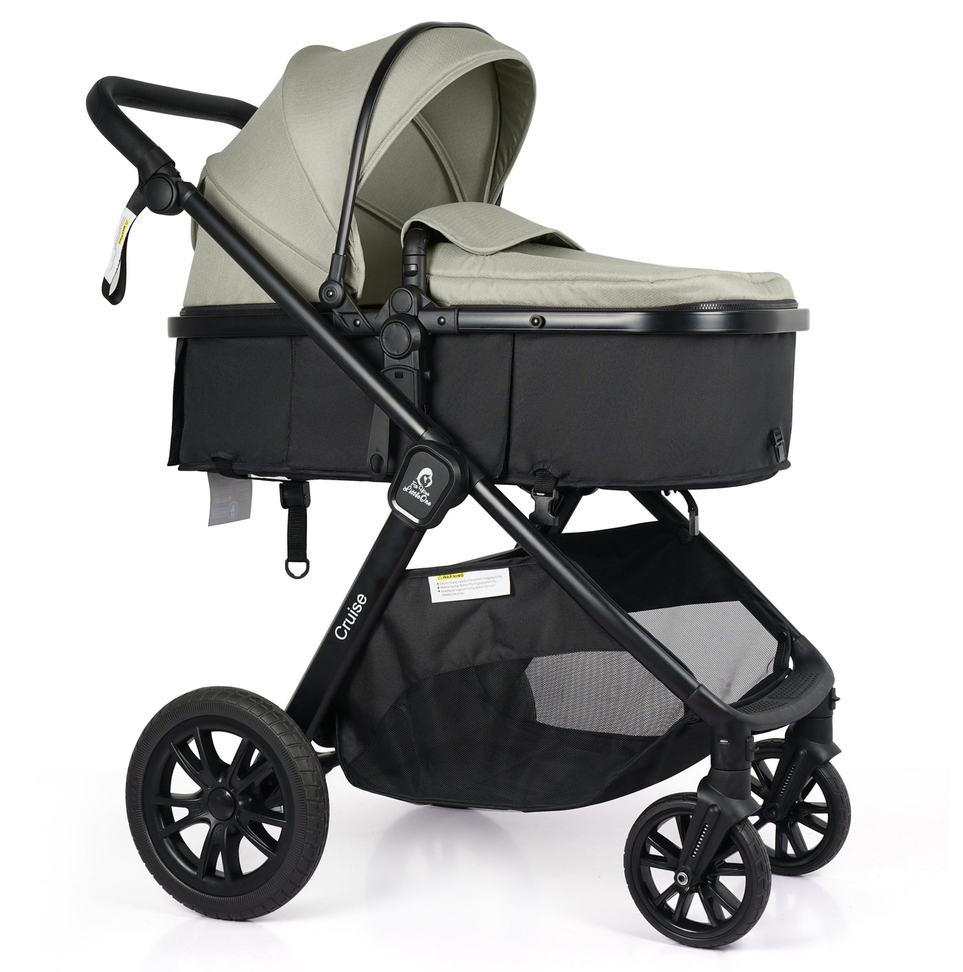 3 in 1 Travel System with Car Seat Pebble Sage Foryourlittleone