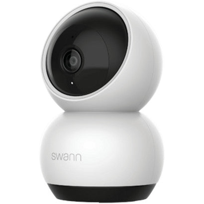 White Swann security camera on a white background