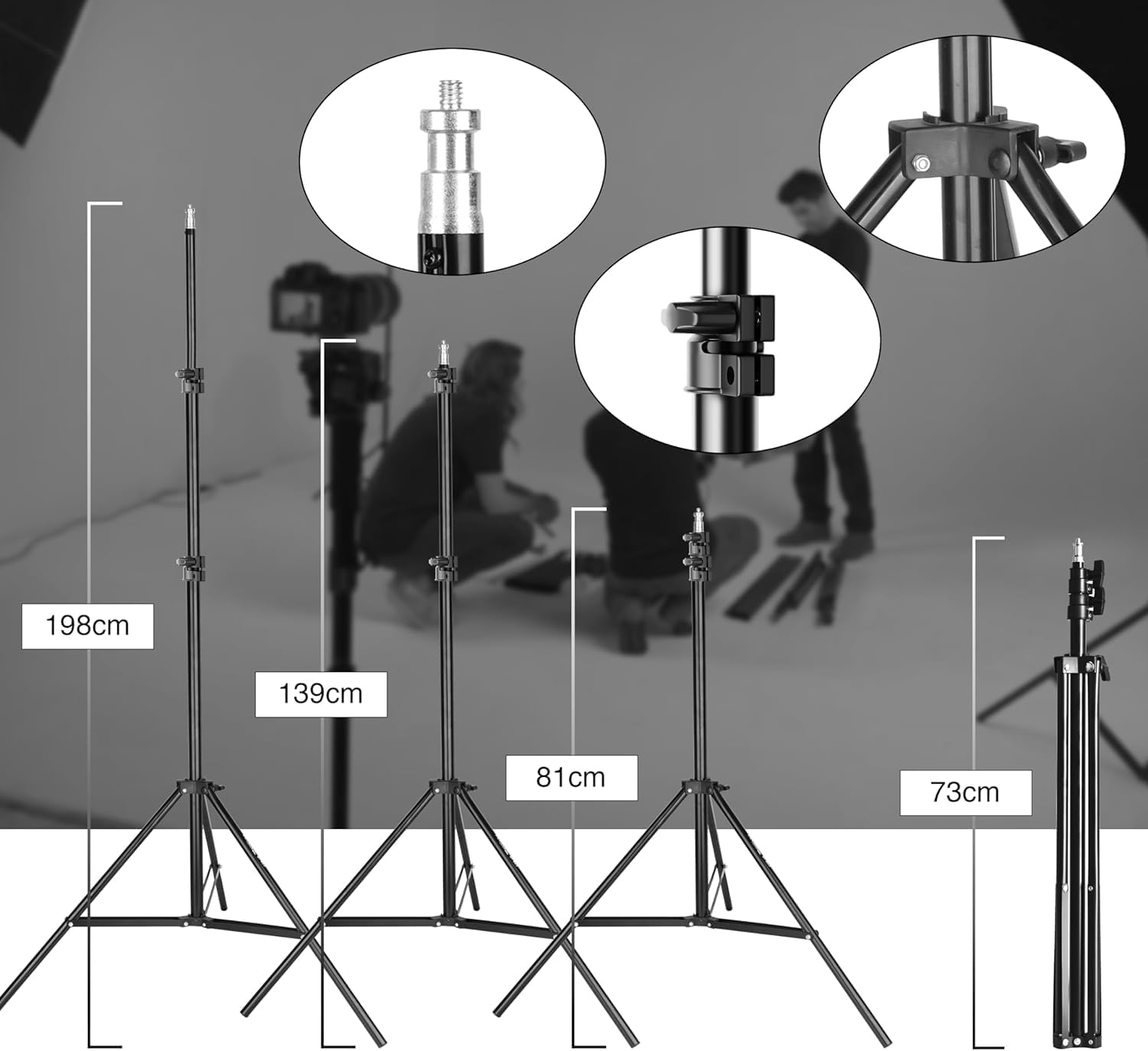 Softbox Lighting Kit 20''x 28'' 50W LED Bulbs for Photo and Video - 1 Pack EMART
