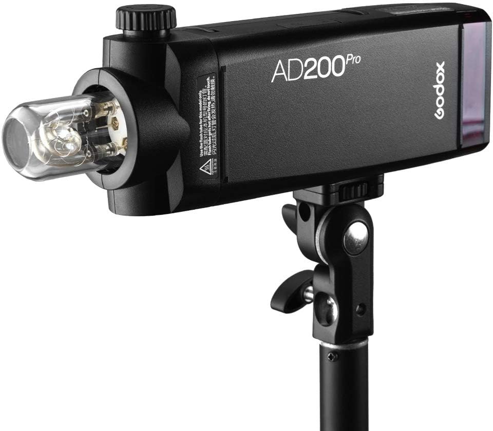 Godox AD200Pro Pocket Flash 2.4G TTL Speedlite Strobe 200Ws HSS Lithium Battery