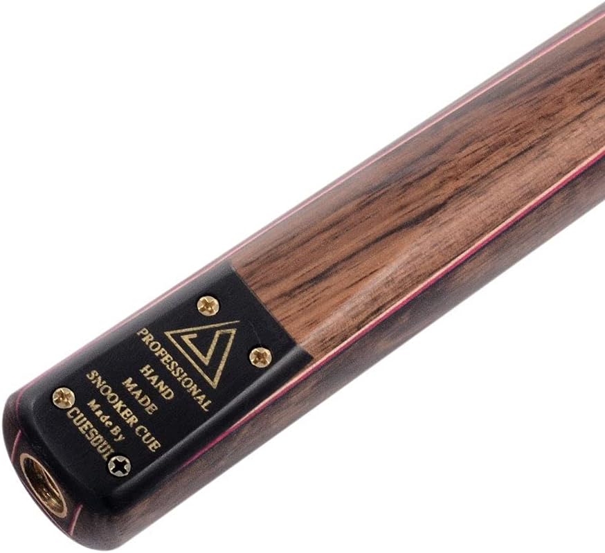CUESOUL Snooker Cue 57 Inch 18oz Rosewood 3/4 Jointed 9.5mm Extension Case