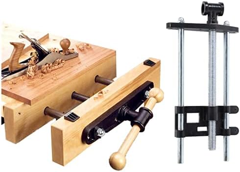 10.5" Heavy Duty Steel Front Vise – Workbench Clamp for Woodworking & Welding