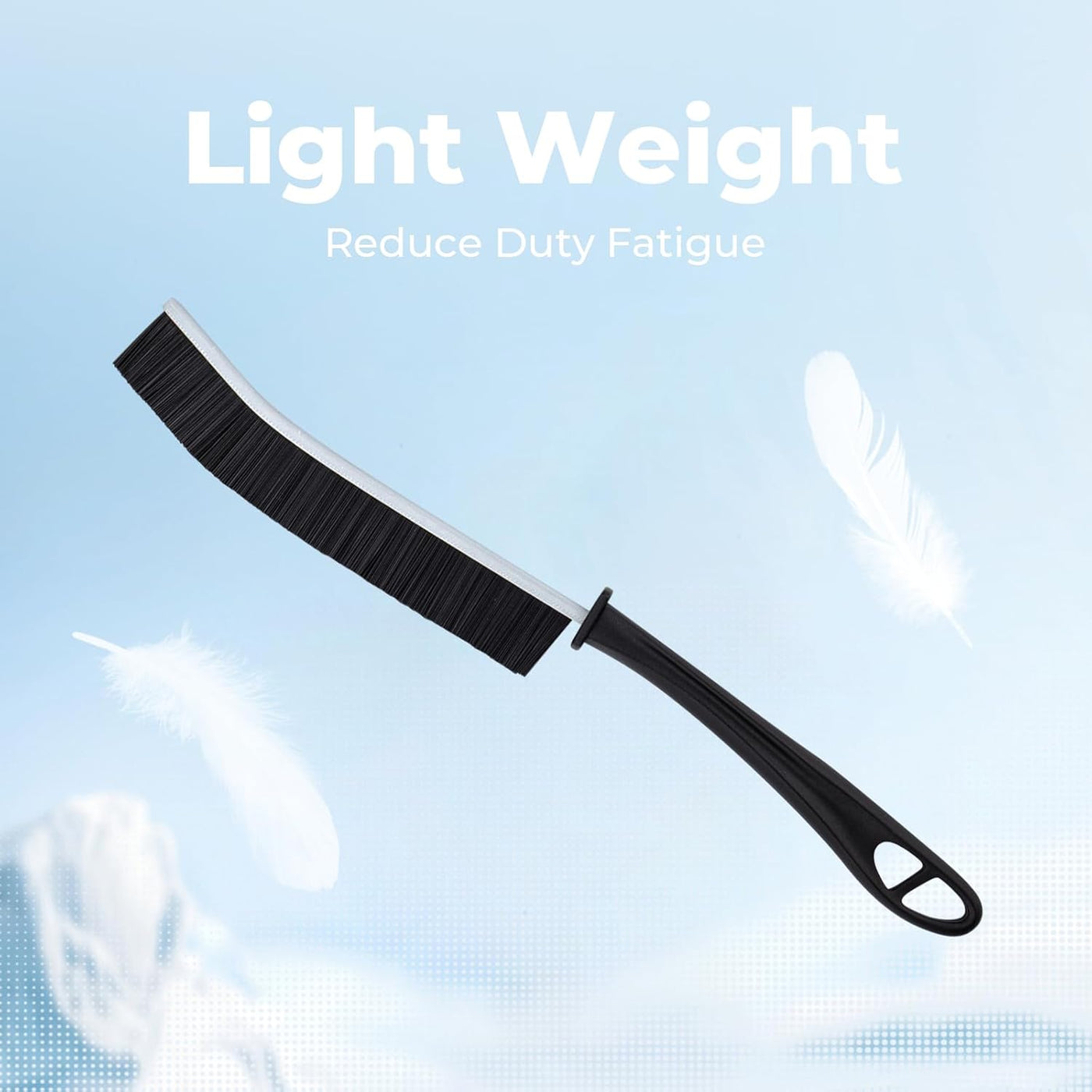 Crevice Cleaning Brush Set Hard Bristle for Grout Kitchen Bathroom 6pcs FOOGWEE