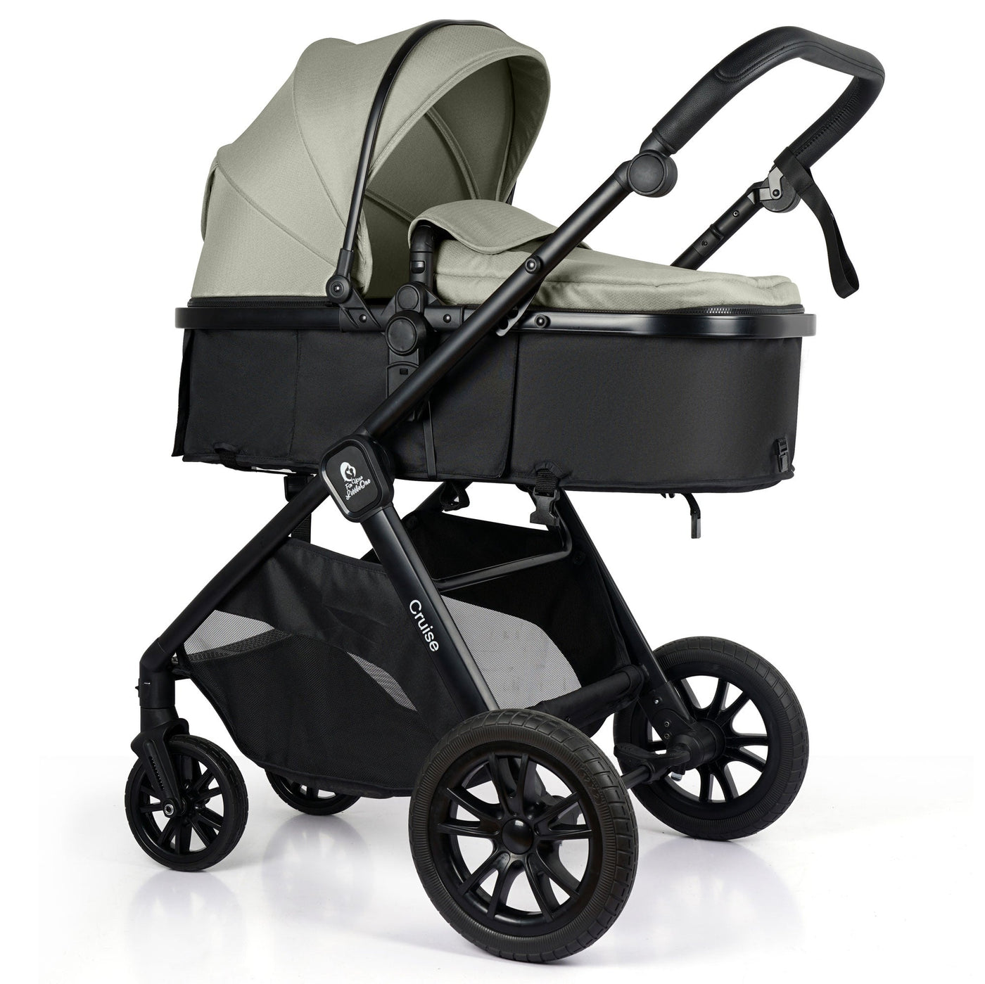 3 in 1 Travel System with Car Seat Pebble Sage Foryourlittleone