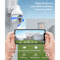 2K Security Cameras Outdoor, GALAYOU WiFi Home Surveillance 360°Pan-Tilt - Massive Discounts