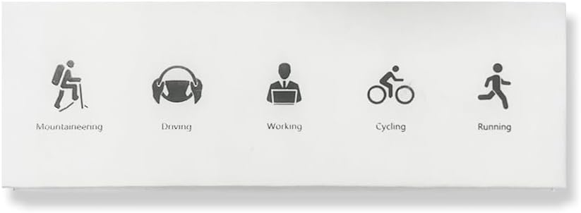 Bone Conduction Headphones Bluetooth 5.3 Open Ear Waterproof Sport IFECCO