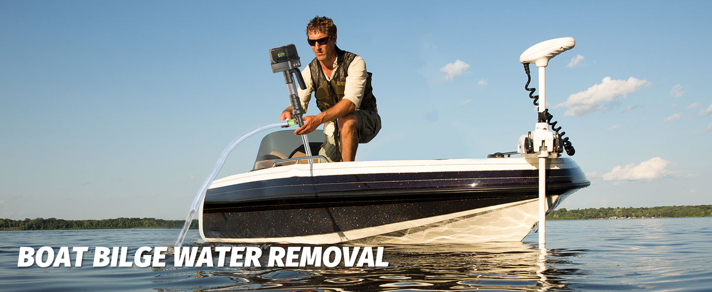 Cordless Water Transfer Pump Brushless Portable Submersible VEATON