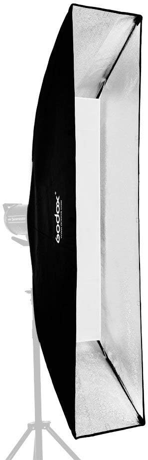 Godox 2PCS Strip Softbox 30x120cm with Honeycomb Grid Bowens Mount Studio Flash