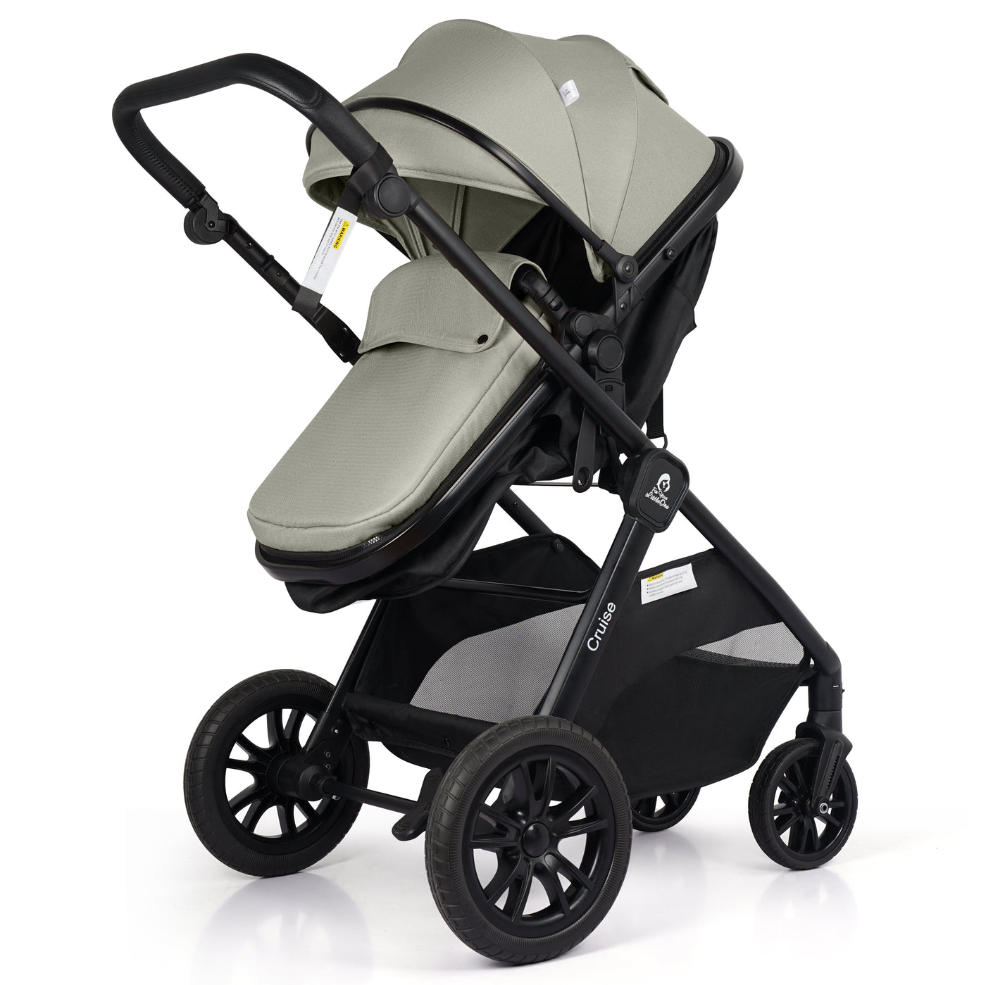 3 in 1 Travel System with Car Seat Pebble Sage Foryourlittleone
