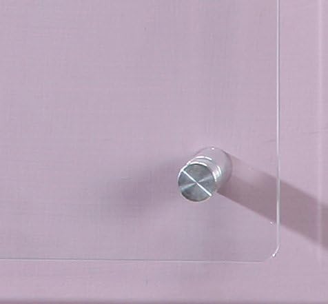Clear Glass Dry Erase Board 60x90cm Frameless Non Magnetic Audio-Visual Direct