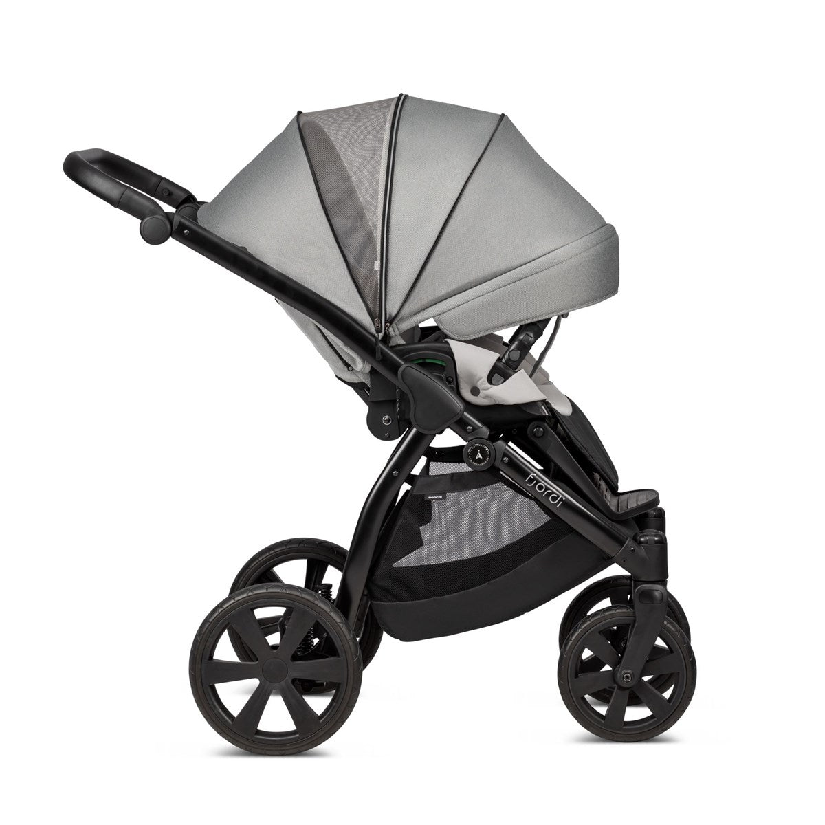 3 in 1 Travel System Pram Pushchair Carrycot Car Seat Noordi Fjordi