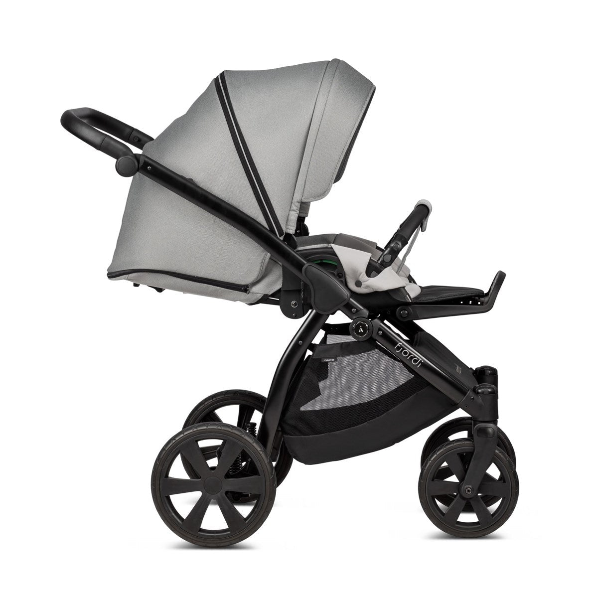 3 in 1 Travel System Pram Pushchair Carrycot Car Seat Noordi Fjordi