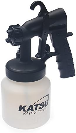 KATSU 700W Electric Paint Sprayer 800ml HVLP Spray Gun for Walls & Fences