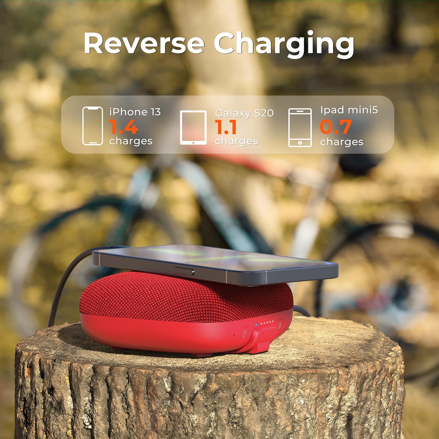 Tribit StormBox Micro 2 Bluetooth Speaker, IP67, XBass, Wireless Pairing