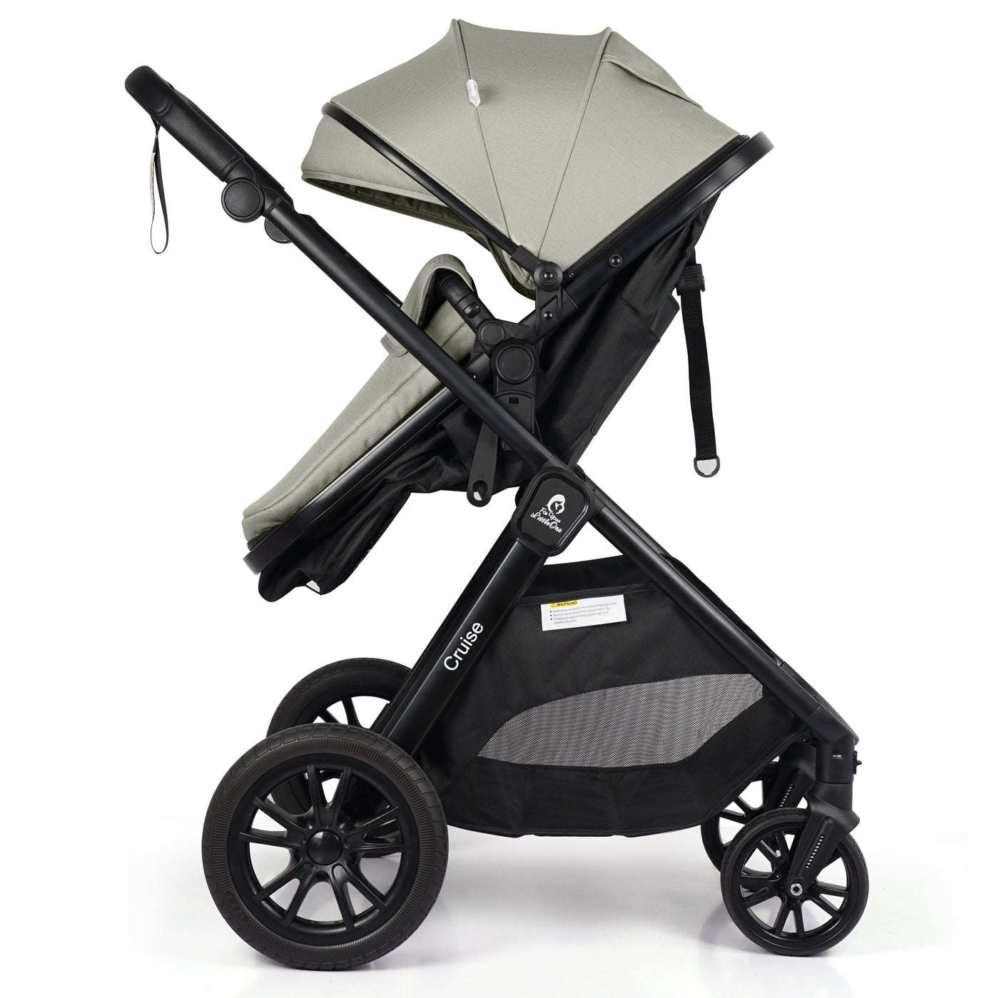 3 in 1 Travel System with Car Seat Pebble Sage Foryourlittleone