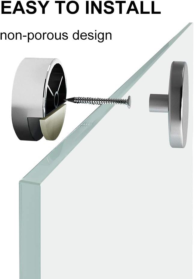 Magnetic Glass Dry Erase Board 110x80cm Wall Mounted Whiteboard XIWODE