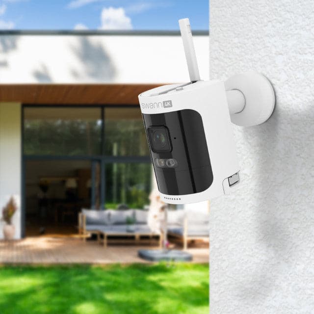 4K Wireless Add On Security Camera Night Vision AllSecure4K Swann Extra White Cam