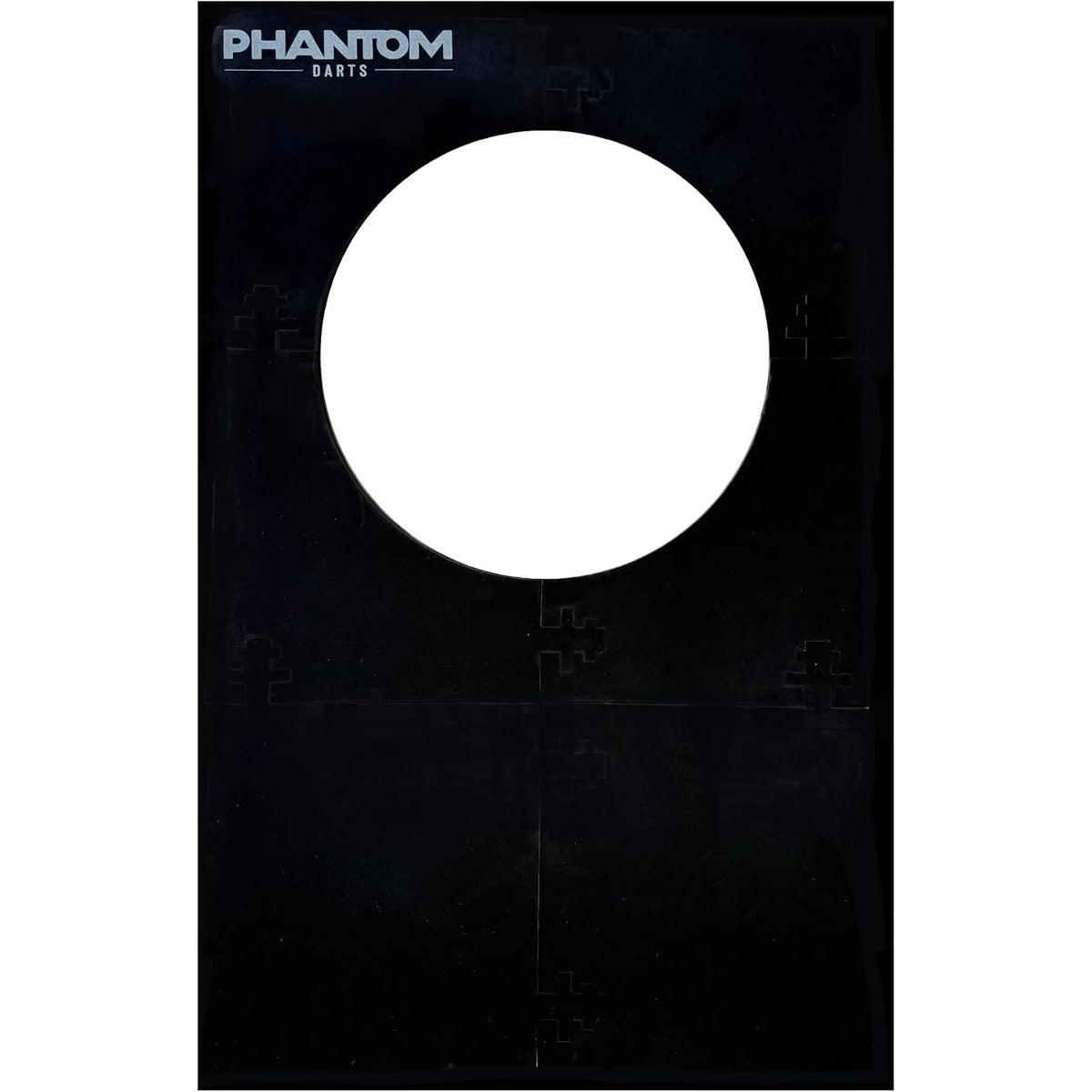 Dartboard Surround XL 105x70cm EVA Foam 6 Piece Wall Protector Felt Darts Backboard