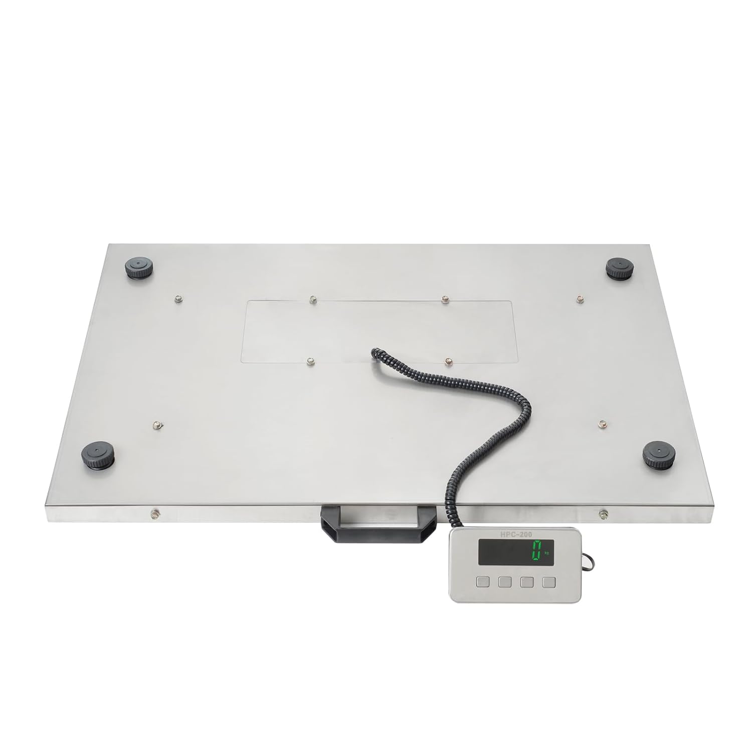Digital Platform Scale 500kg Heavy Duty 80x50cm Vet Pet Warehouse LCD Weighing