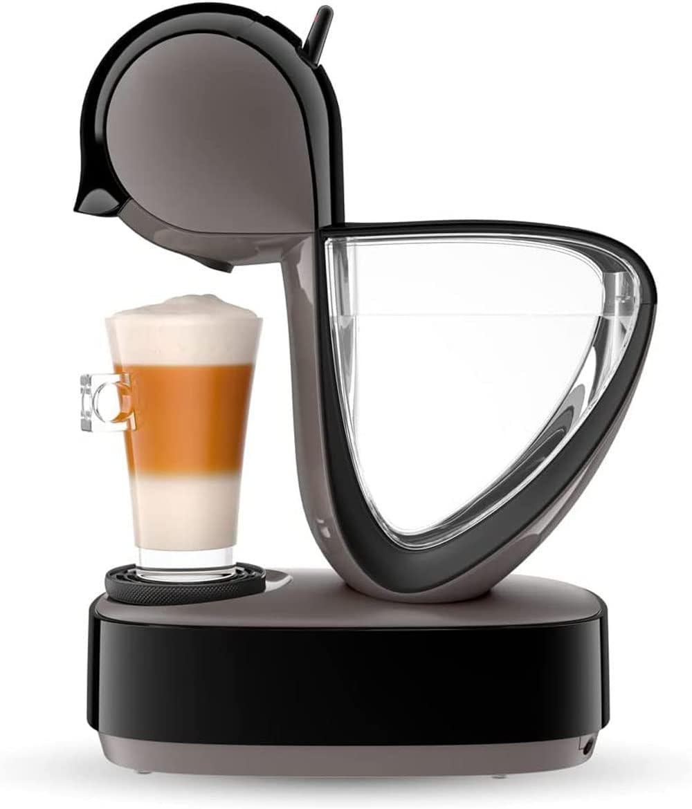 Pod Coffee Machine 1.2L Espresso Cappuccino DeLonghi Dolce Gusto Infinissima GREY