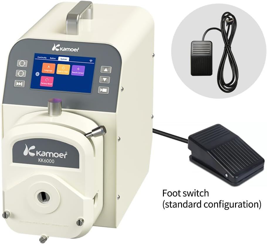Peristaltic Pump 12L/min WiFi Variable Speed Touch Screen M5 Stepper Motor Dosing