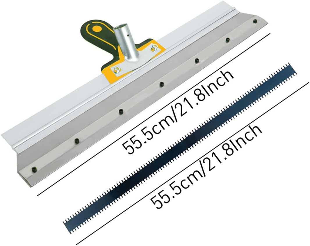 Self Levelling Cement Tool 22 Inch Stainless Steel Floor Scraper Spreader