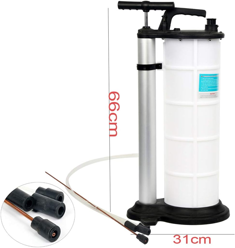Manual Oil Extractor Pump 9L Vacuum Fluid Transfer Hand Pump FreeTec