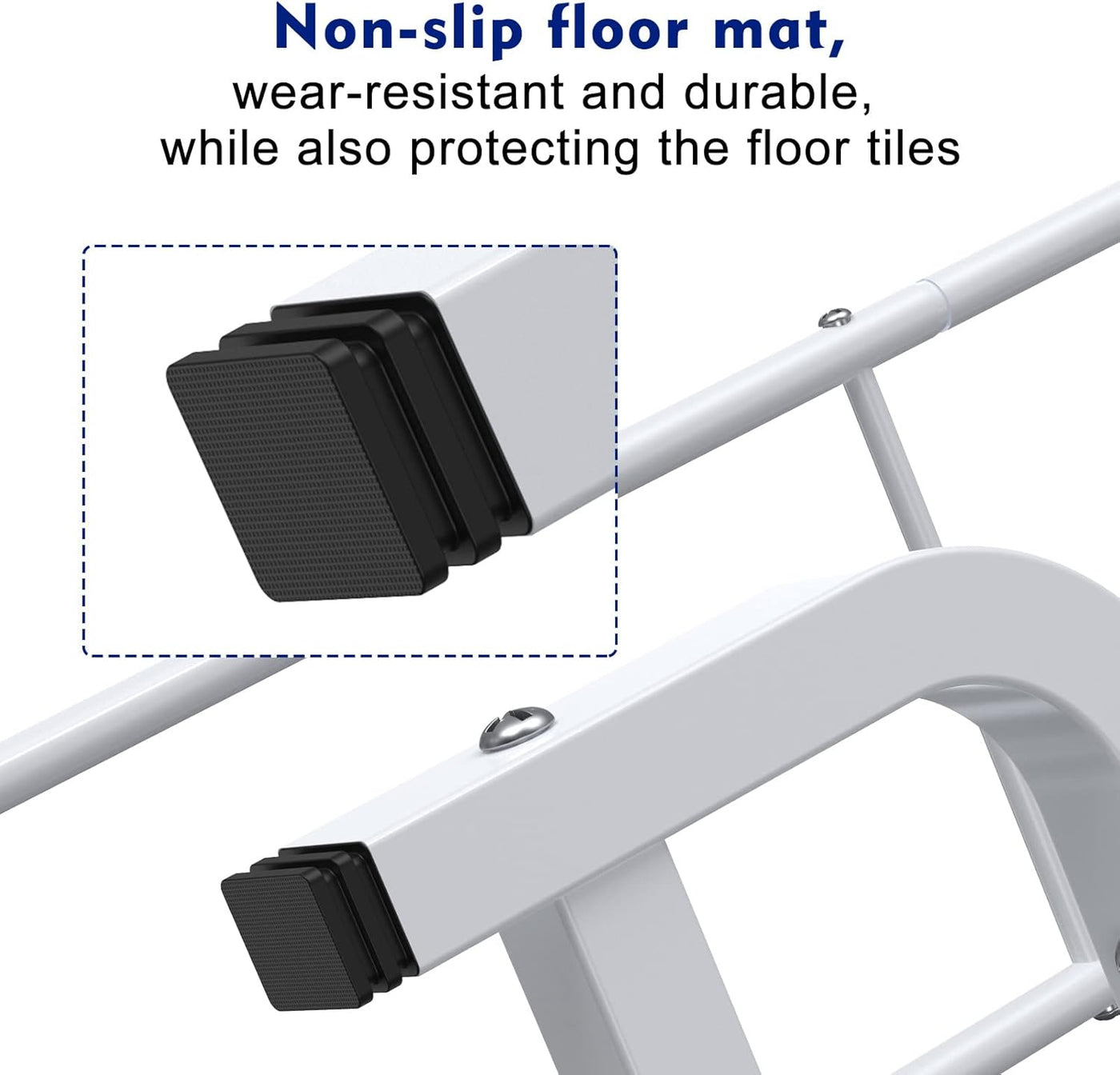 Non-slip floor mat with wear-resistant and durable properties, shown on a white background.