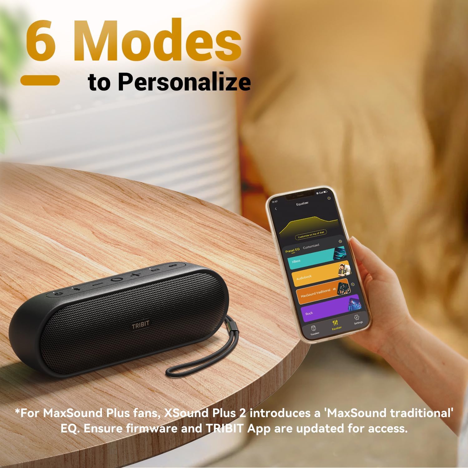 Tribit XSound Plus 2 Bluetooth Speaker, 30W, XBass, IPX7, 24H Playtime