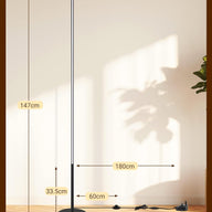 EDISHINE Modern LED Floor Lamp 2 Pack 3000K, 57.5in Dimmable Black - Massive Discounts