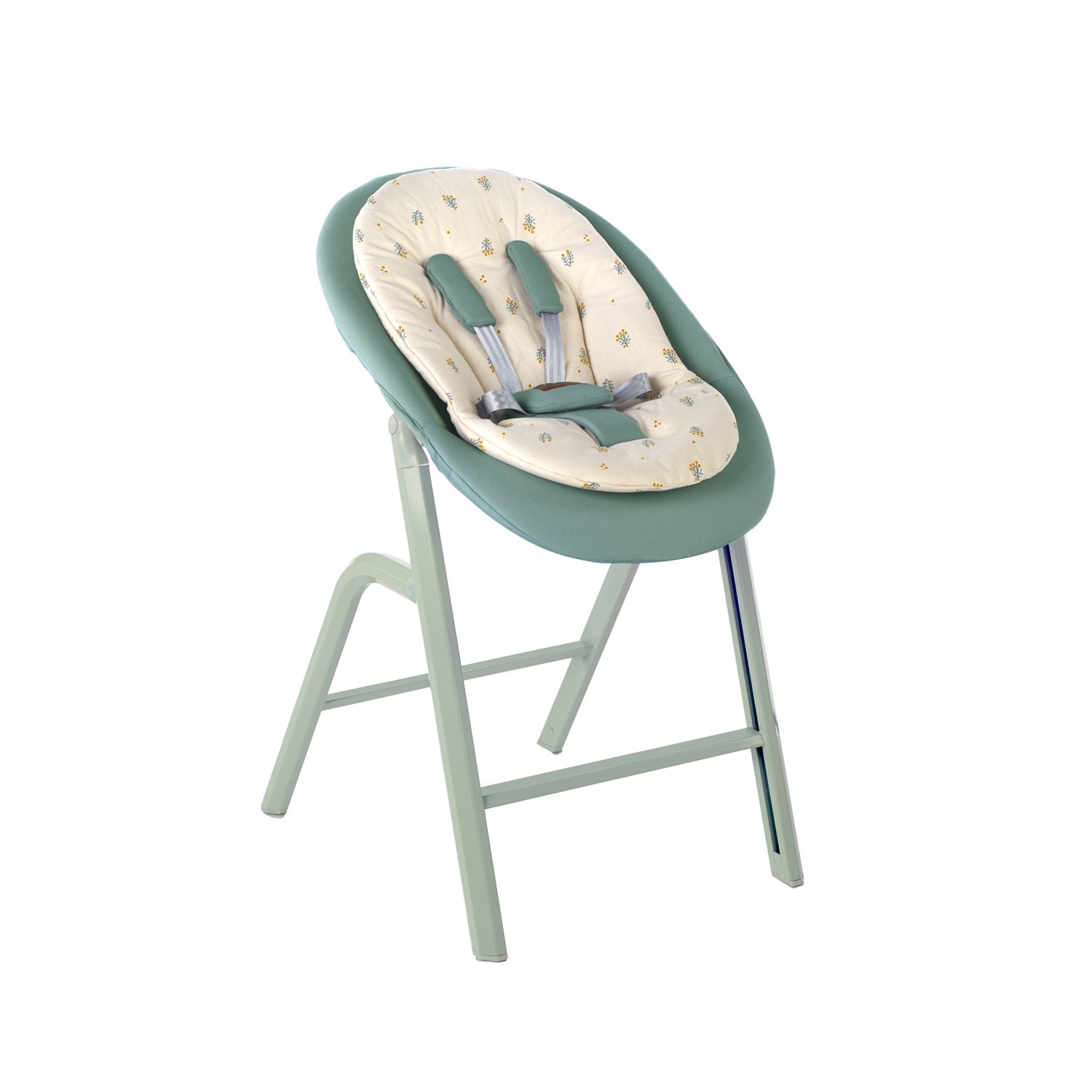 Baby Highchair Convertible Newborn Rocker Adjustable Beechwood Jane Noah