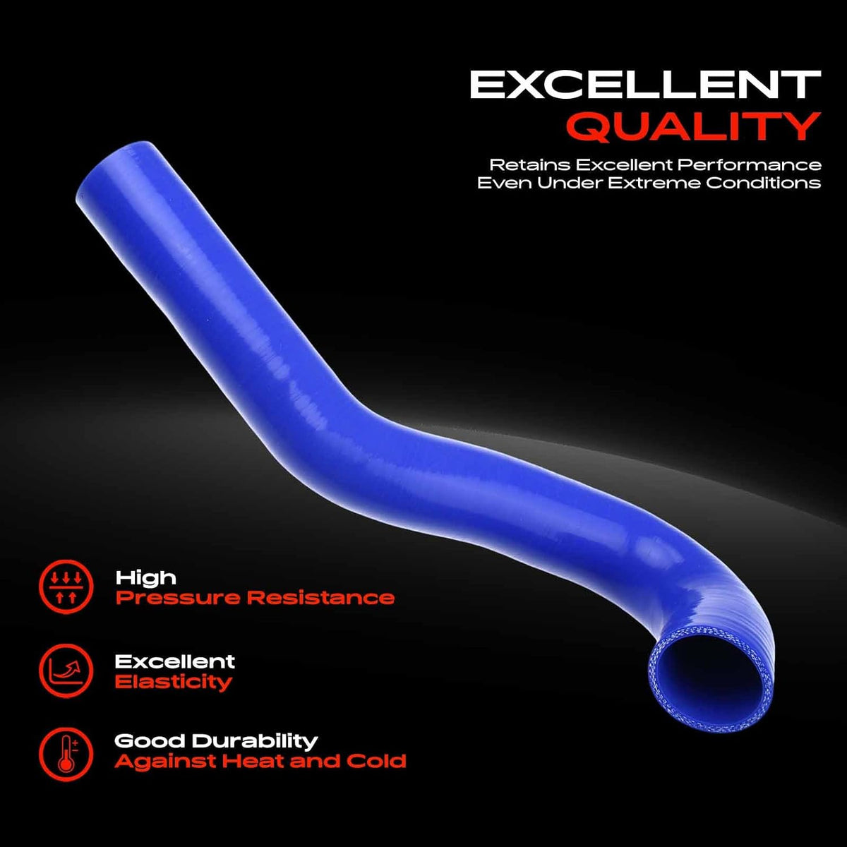 Intercooler Turbo Hose Jeep Wrangler JK 2.8 CRD 55056639AE Frankberg