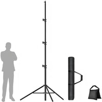 Photography Light Stand 4m Heavy Duty Adjustable Studio Sports Wedding EMART