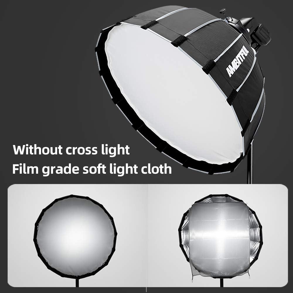 Godox SL-60W CRI 95+ LED Video Light with Remote, Softbox, & Stand - Massive Discounts