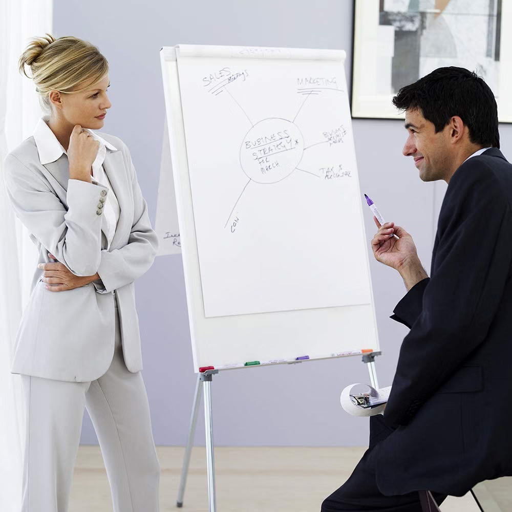 A1 Flipchart Paper Pad 25 Sheets Standard Easel Presentation Paper VIZ-PRO Office