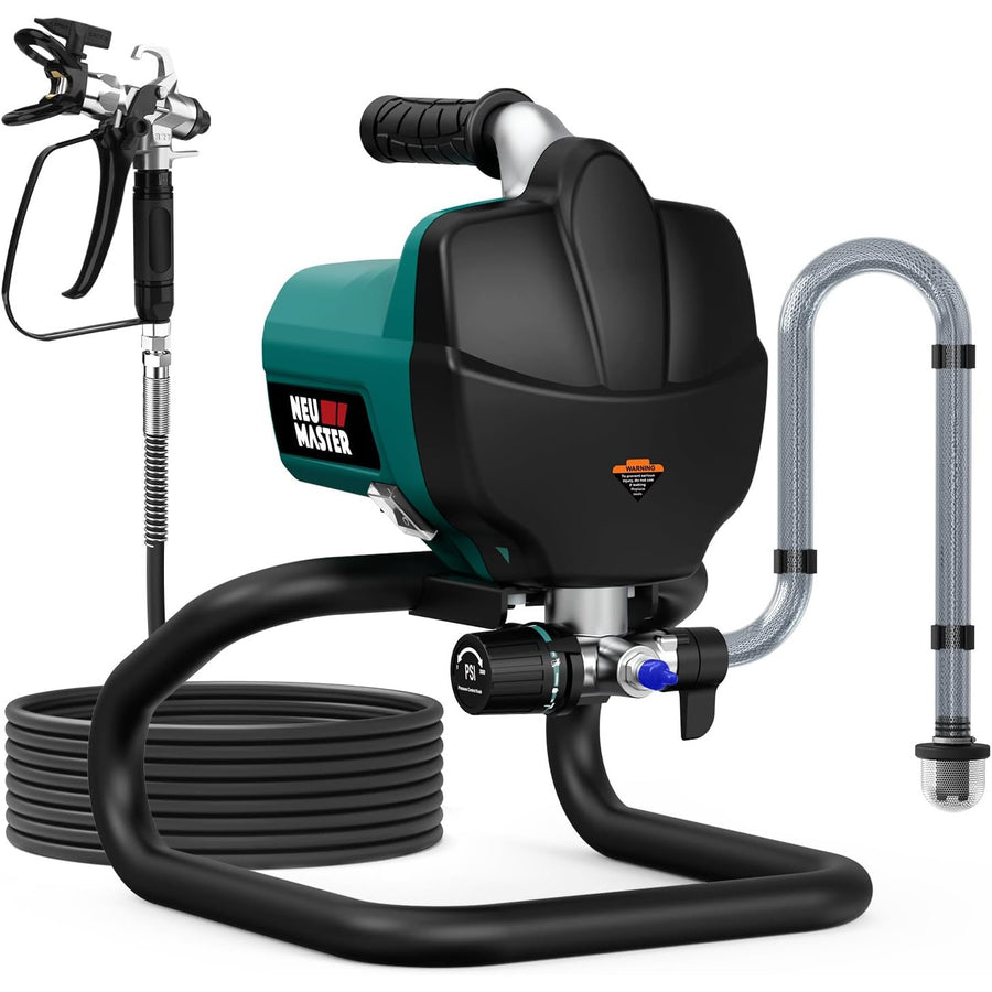 Airless Paint Sprayer 3000 PSI 780W Electric Spray Gun House Painting NEU MASTER