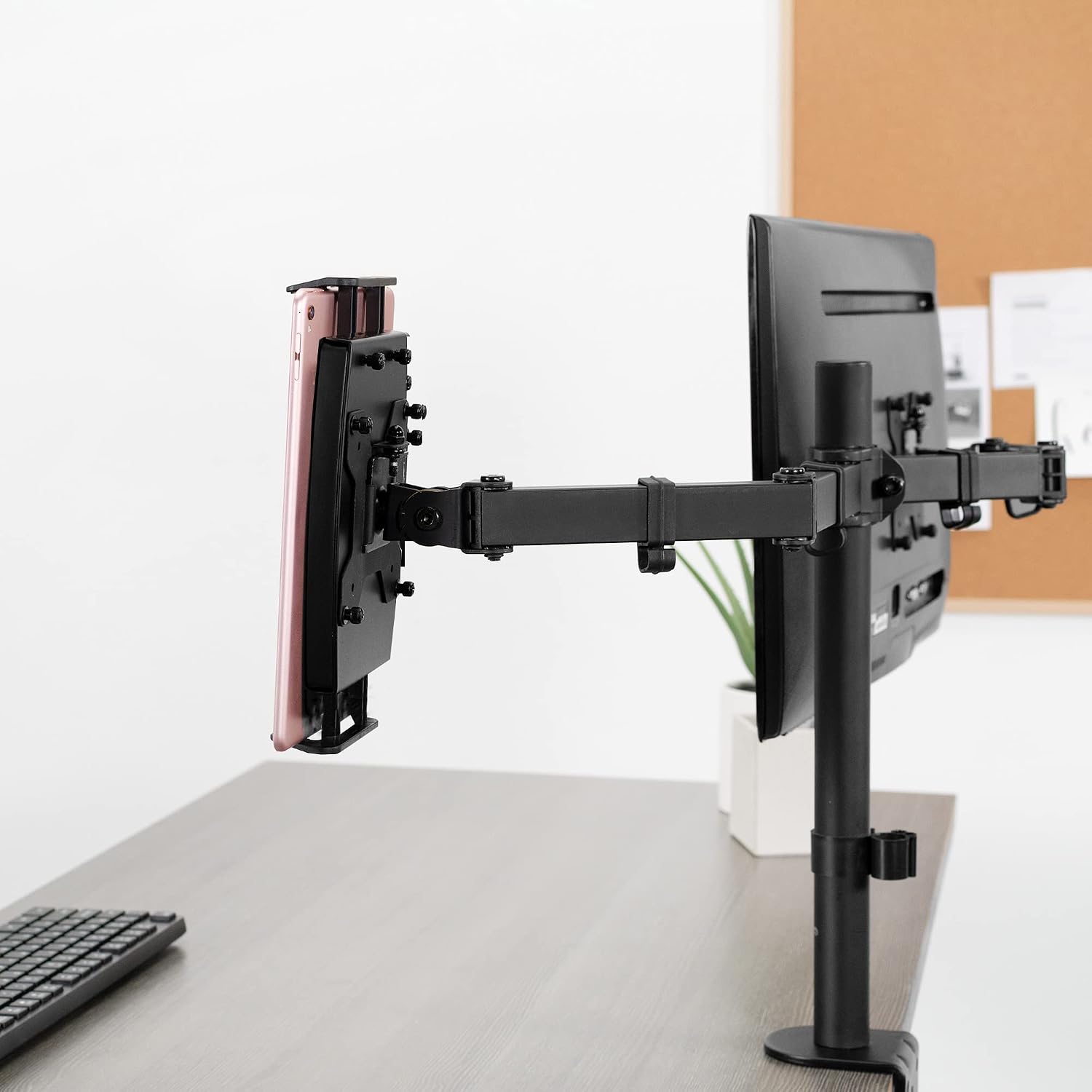 VESA Mount Adapter Tablet Laptop 15.6 Inch Portable Monitor VIVO Black
