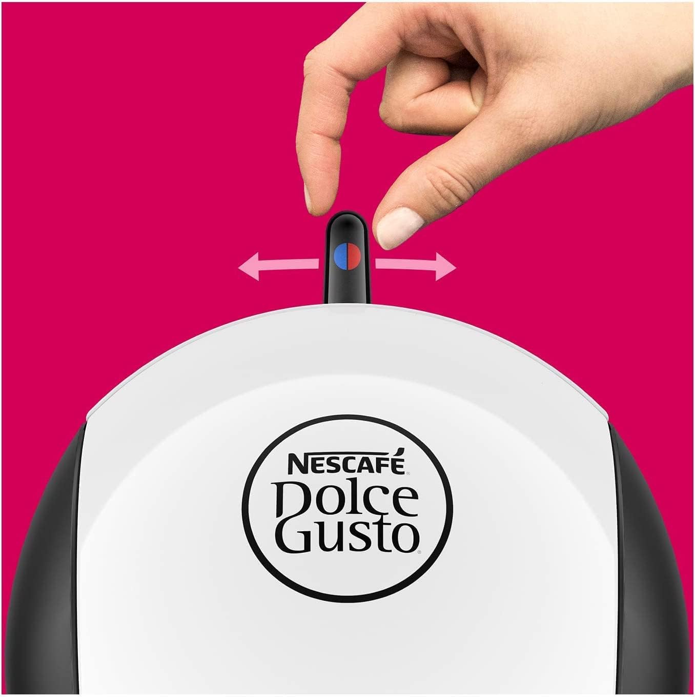 Pod Coffee Machine 1.2L Espresso Cappuccino DeLonghi Dolce Gusto Infinissima GREY