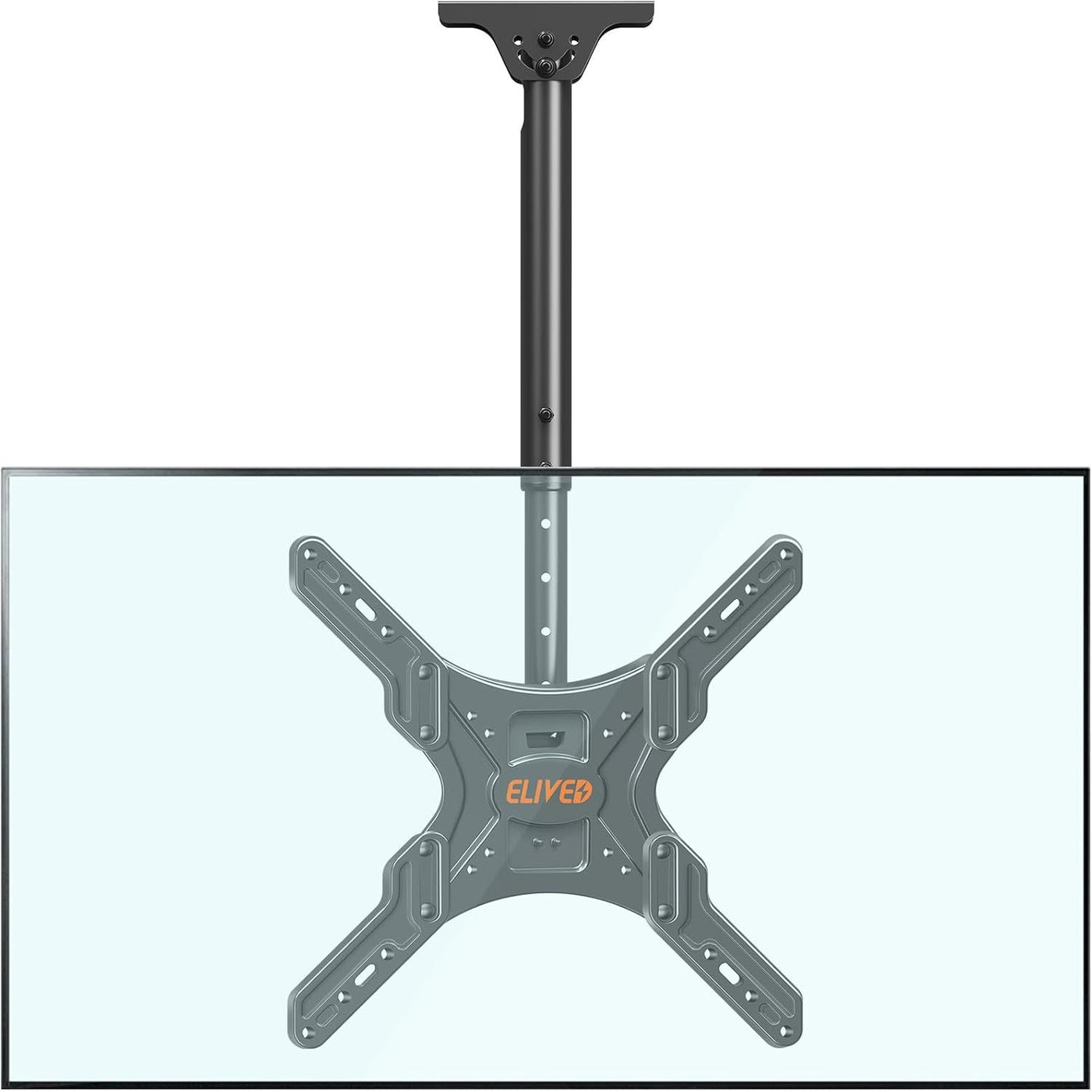 TV mount with Elived branding on a white background